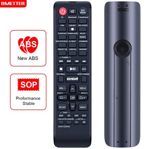 Tlcommande originale pour Samsung, compatible avec les modles AH59-02694A, AH59-02694D, AH59-02694B, Giga Sound, MX-JS8000, MX-JS9500, CD, tlcommande