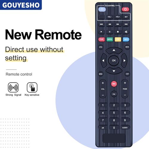Tlcommande Pour Digiquest Twin Tuner Dcodeur Petite dition Rcepteur DVB-T2