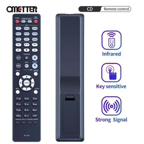 Tlcommande pour lecteur CD Denon, systme Audio, RC-1234, DCD-600, nouveaut PMA-600NE RC-1234