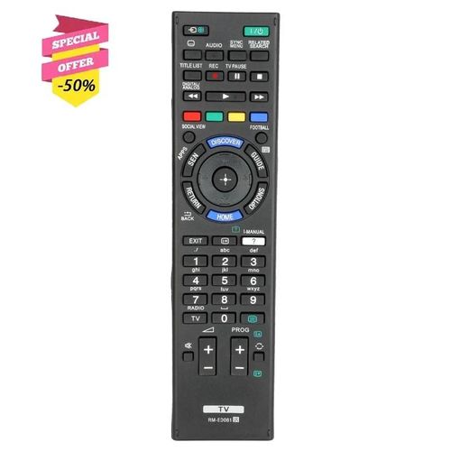 Tlcommande RM-ED061 Pour Sony TV KD-49X8505B KD-55X8505B KD-55X9005B KD-65X8505B KD-65X9005B KD-70X8505B KD-65S9005B RM-ED061