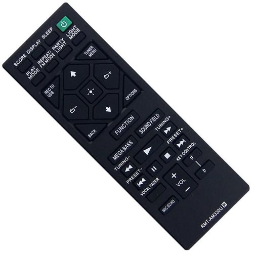 Tlcommande RMT-AM330U compatible avec les pices de rechange Sony Audio MHC-V50 MHC-M20 MHC-V21 MHC-V77W MHC-V71 1pcs
