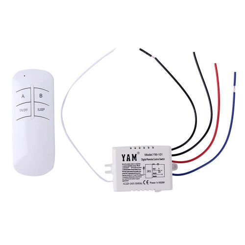 Tlcommande sans fil,1/2/3 voies AC 220V RF,relais,interrupteur  distance,transmetteur,contrleur de ventilateur intelligent,interrupteur pour ampoule - Type 1 Way 220V #A