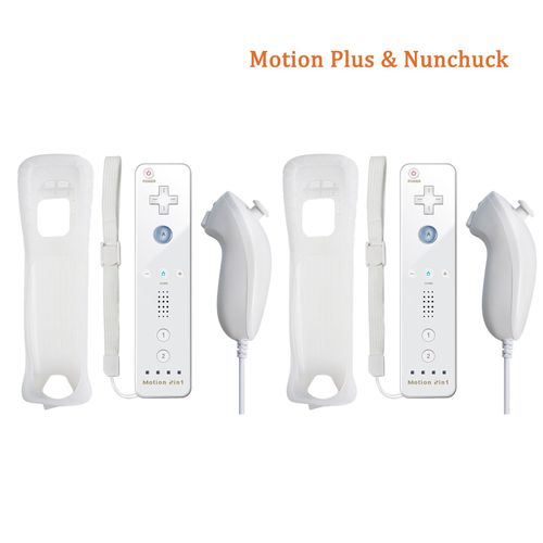 Tlcommande Sans Fil Pour Console Nintendo Wii, Manette De Jeu Compatible, Manette Dahchuck, Manette De Jeu, Motion Plus En Option