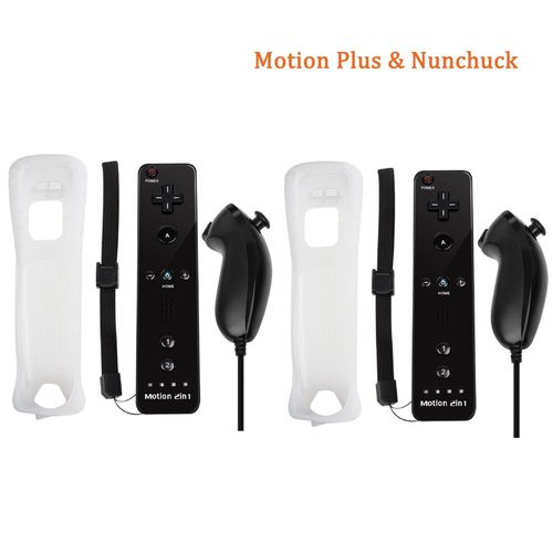 Tlcommande Sans Fil Pour Console Nintendo Wii, Manette De Jeu Compatible, Manette Dahchuck, Manette De Jeu, Motion Plus En Option