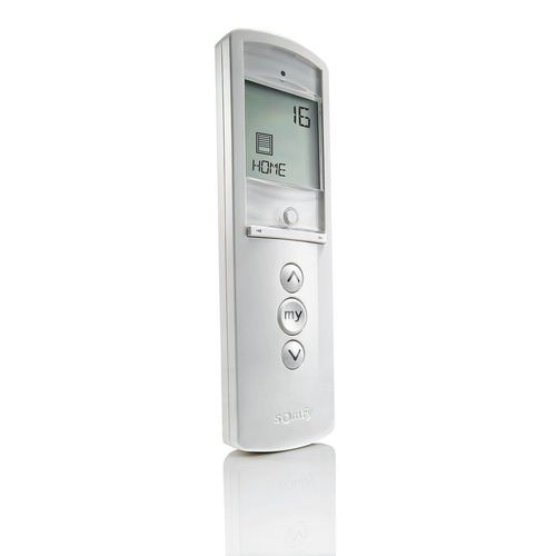 Somfy 2401100 - Tlcommande Telis 16 Rts Pure - Ecran Lcd - Pour Commander 16 Moteurs Ou 16 Groupes De Moteurs Radio Rts