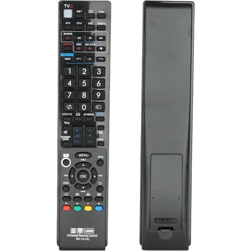 Tlcommande universelle compatible avec Sharp Series 3D/TV/LCD/LED/HD/Aquos TV Contrleur GA903WJSA GB058WJSA GA983WJSA GA902WJSA GB005WJSA LC-40LE730E LC-40LX814E LC-40LE824E LC-40LE830E