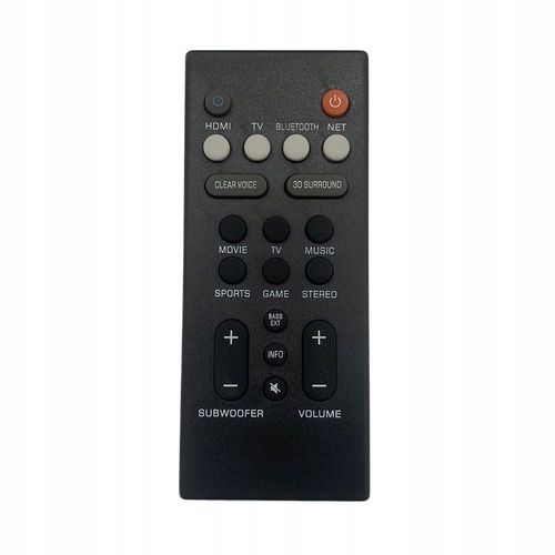 Tlcommande Universelle de Rechange pour Yamaha VCQ9140 YAS-109 YAS-209 ATS-1090 ATS-209