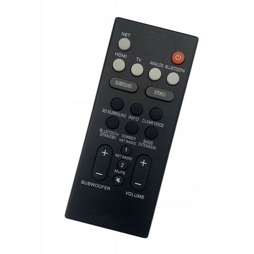 Tlcommande Universelle de Rechange pour Yamaha YAS-108 YAS-207 YAS-106 ATS-1060 ATS-107