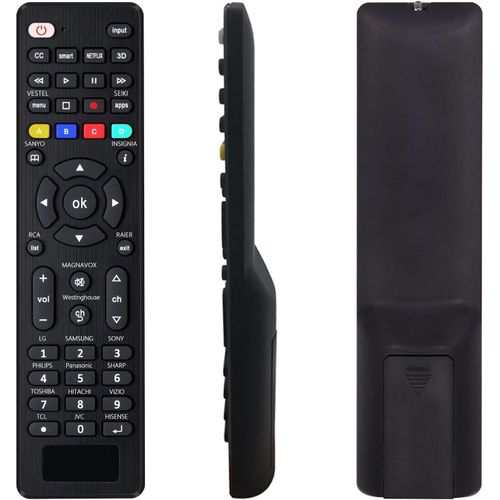 Tlcommande Universelle Pour Samsung, Tcl, Sharp, Lg, , Hitachi, Toshiba, Sanyo, H nse Smart Tv, Tlcommande Universelle[NOU631979]