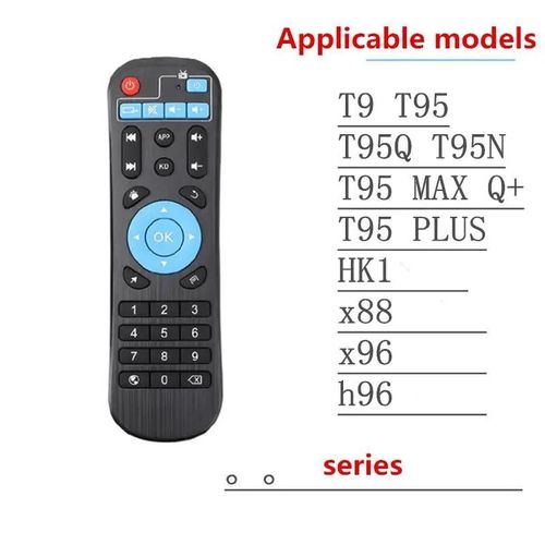 Tlcommande universelle pour X96 X96mini X96W Android TV Box, contrleur IR pour dcodeur X96Q NEXBOX A95X Android 7.1 TV Box-For T95 MXQ Series