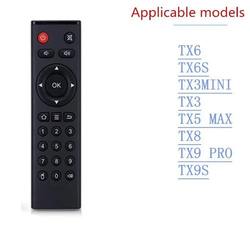 Tlcommande universelle pour X96 X96mini X96W Android TV Box, contrleur IR pour dcodeur X96Q NEXBOX A95X Android 7.1 TV Box-For tx6 Series