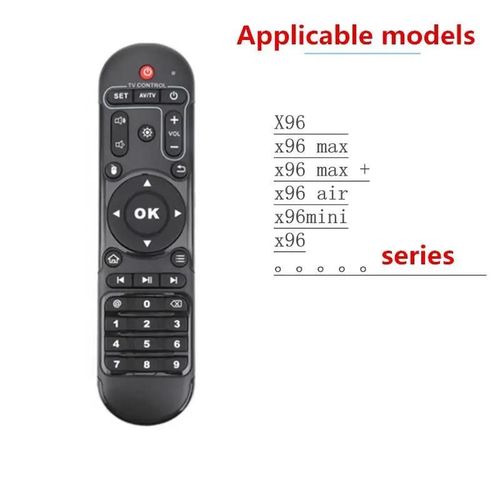 Tlcommande universelle pour X96 X96mini X96W Android TV Box, contrleur IR pour dcodeur X96Q NEXBOX A95X Android 7.1 TV Box-For x96 max Series