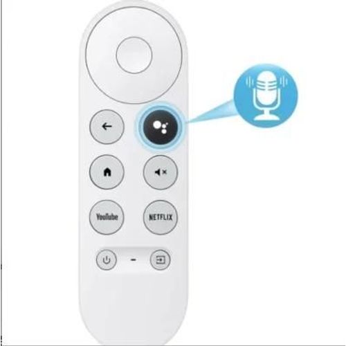 Tlcommande vocale de remplacement Compatible avec Google Chromecast 4K Snow Smart TV Streaming Stick tlcommande G9N9N-G9N9N