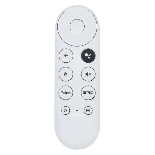 Tlcommande vocale de remplacement Google Chromecast 4k Snow - Compatible avec G9n9n Ga01920-us Ga01923-us Ga01919-us