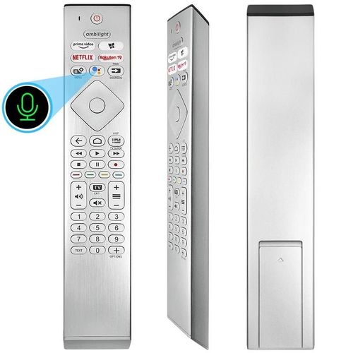 Tlcommande vocale Philips Ambilight 398GM1SEPHN0004SY pour tlviseur SRC-4526, 43PUS8506/12, 48OLED807/12, 55PUS8807, 75PML9506-