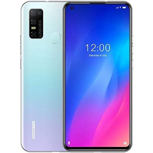 Tlphone Portable Dbloqu N30 (4 Go Ram+128 Go Rom), Smartphone Android 10, cran Perfor Hd+ 6,55 Pouces, Double Carte Sim+Carte Sd Ddie 256 Go, Batterie 4500Mah, Camra Ai 16Mp Blanc