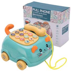 Téléphone portable électronique en forme de voiture pour bébés,jouet  d'apprentissage pour tout-petits,jouet Musical pour enfants,cadeau - Type  green