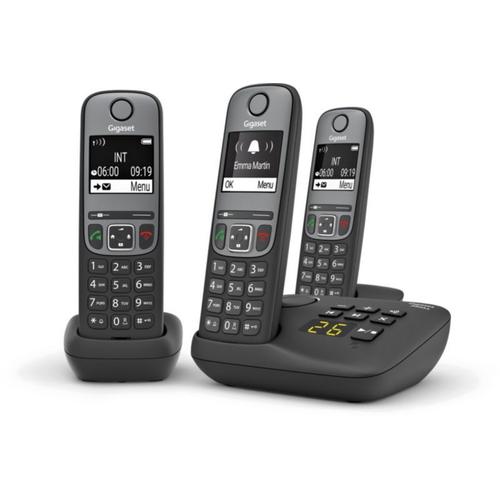 Tlphone sans fil Gigaset A605A Trio Noir