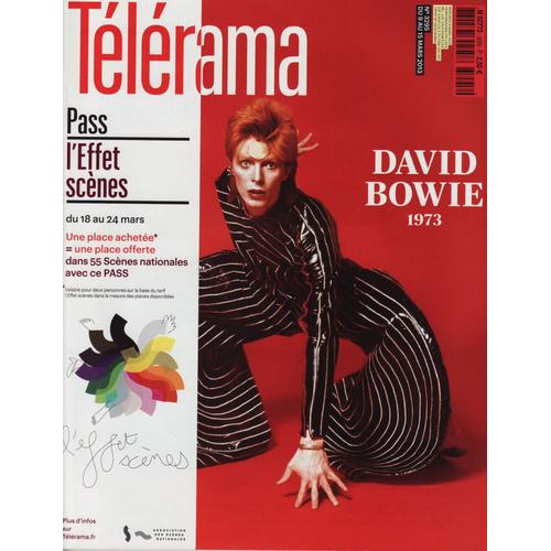 Tlrama / 06-03-2013 N3295 : David Bowie (6p) - Benjamin Millepied (4p) - Marcela Iacub (1p)