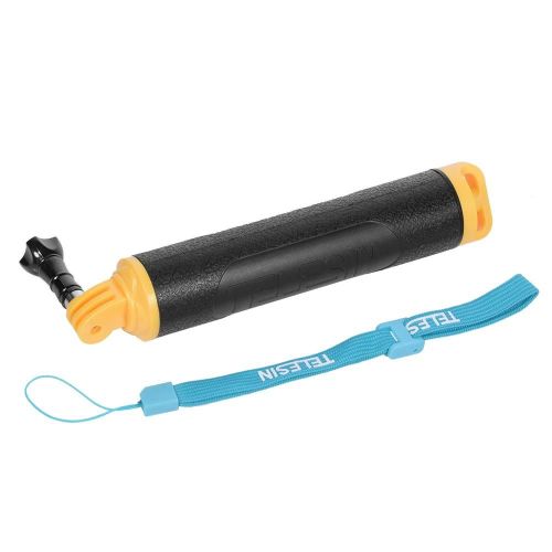 TELESIN Floaty Floating Hand Grip Mount Trpieds Float Pour Gopro Hero3/4/5 YI 4K (Jaune)