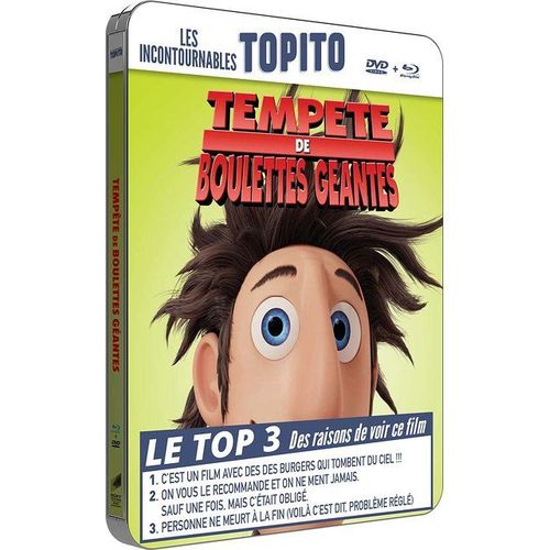 Tempte De Boulettes Gantes - Combo Blu-Ray + Dvd - dition Botier Mtal Futurepak de Phil Lord