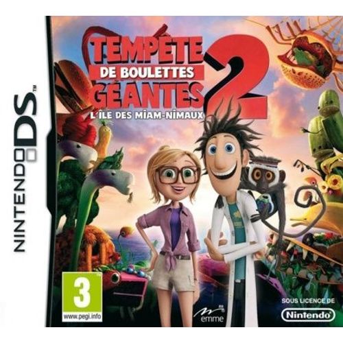 Temptes De Boulettes Gantes 2 - L'le Des Miam-Nimaux Nintendo Ds