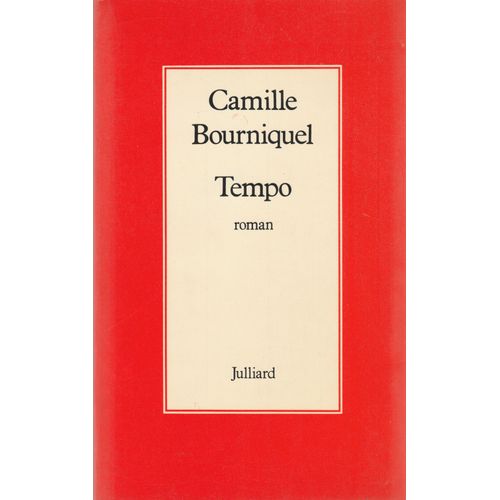 Tempo.   de camille bourniquel  Format Broch 