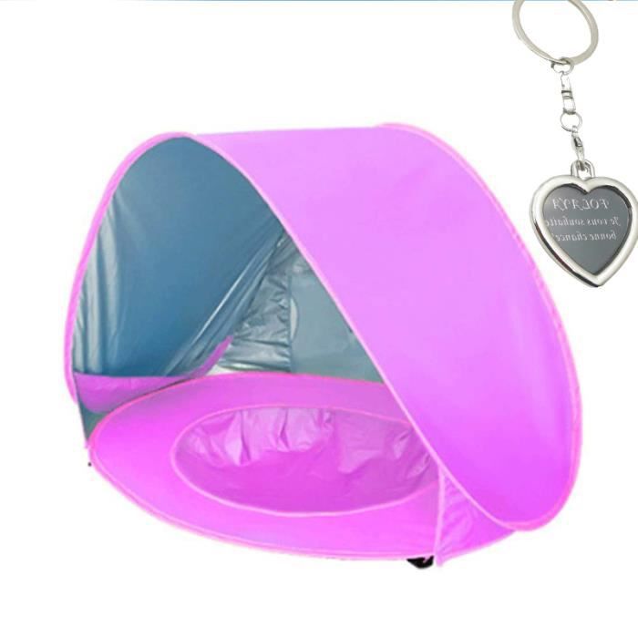 Tente Anti Uv Enfant Bleu Etanche Bebe Plage Tente De Natation Camping En Plein Air Anti Uv Sunproof Automatique Tente Rose Rakuten