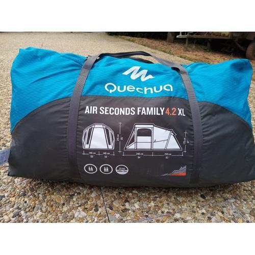 Tente De Camping Quechua 4 Places Gonflable