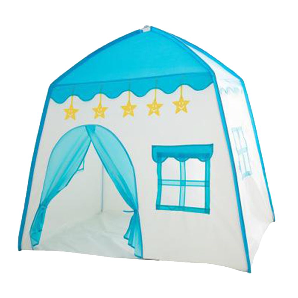 Tente De Jeu Creative Pour Enfant Grand Espace Up Tentes Pour Bebe Jouets De Pelouse A La Maison Interieure Bleu Rakuten