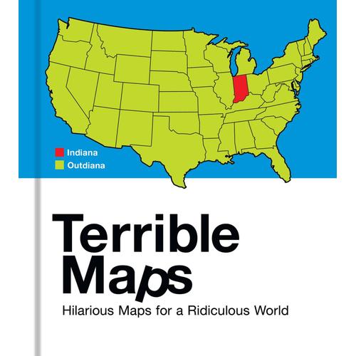 Terrible Maps   de Michael Howe  Format Reli 