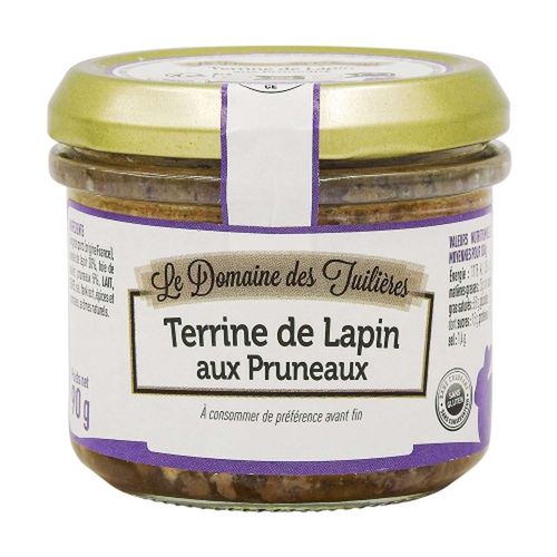 Terrine De Lapin Aux Pruneaux - Bocal 90g