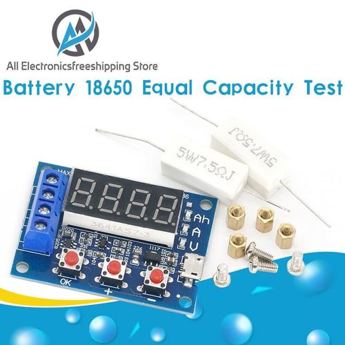 Testeur De Capacit De Batterie Zb2l3, Charge Externe, Type De Dcharge 1.2-12v, 18650 Test De Capacit gale, Haute Qualit