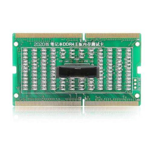 Testeur de carte mre Ordinateur portable DDR4 Interface de fente de mmoire Carte mre Dtecteur de maintenance avant arrire avec lumire