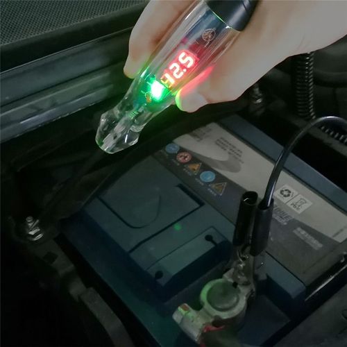 Testeur De Circuit Led Numrique 4-60v Dc Pour Voiture, Testeur De Lampe Avec Voltmtre, Testeur De Tension Automatique