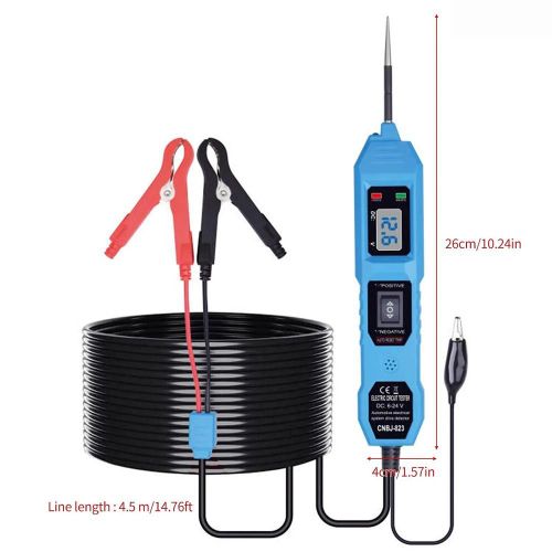 Testeur De Circuit Numrique Lcd Automobile,Testeur De Fusible De Lumire De Voiture,Stylo De Test lectrique Led,2024-36v Dc,3.5 Plus Rcent - Type Cnbj Circuit Tester