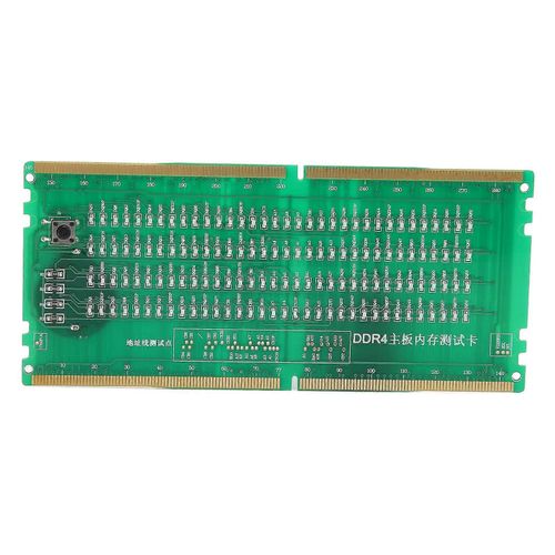 Testeur de mmoire dordinateur Matriau de PCB Forward Reverse Testeur de mmoire DDR4 dordinateur disponible avec LED pour PC