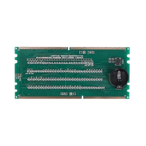 Testeur lumineux DDR2 et DDR3 2 en 1 avec lumire pour circuits intgrs de carte mre de bureau