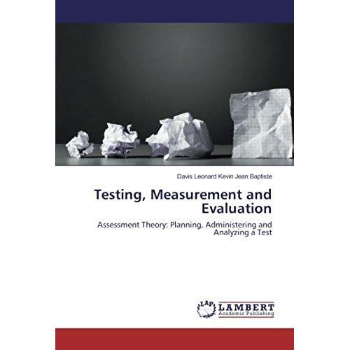 Testing, Measurement And Evaluation    Format Broch 