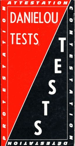 Tests - Attestation, Contestation, Dtestation, Protestation    Format Broch 