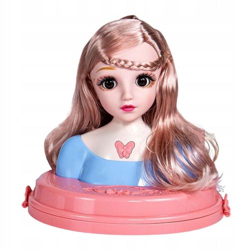 Tte De Poupe  Coiffer, Jouet De Jeu De Simulation, Poupe De Maquillage, Poupe De Coiffure