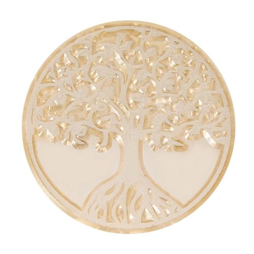 Tte En Laiton Plaqu Or Rtro,Timbres De Sceau D'avertissement,Manche En Bois,Cuillre D'avertissement,Btons De Perles,Enveloppe De Bricolage - Type Style3