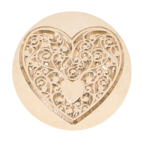 Tte En Laiton Plaqu Or Rtro,Timbres De Sceau D'avertissement,Manche En Bois,Cuillre D'avertissement,Btons De Perles,Enveloppe De Bricolage - Type Style6