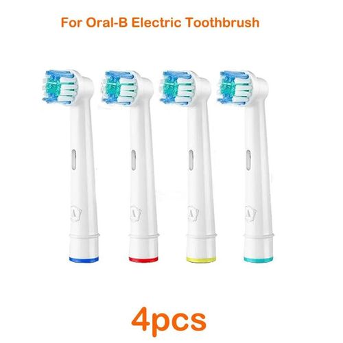 Ttes de brosse  dents lectrique compatibles avec Oral B Braun, ttes de brosse de rechange de prcision pour Smart Genius, 4-16 pices/ensemble-Tte de 4pcs