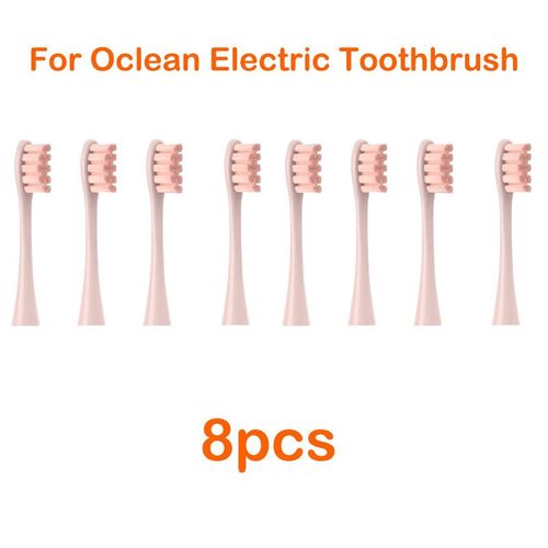 Ttes de brosse de rechange pour brosse  dents lectrique Oclean X PRO/Z1/F1/One/Air 2/SE Soft DuPont,emballes sous vide,4  16 pices - Type 8 Pink