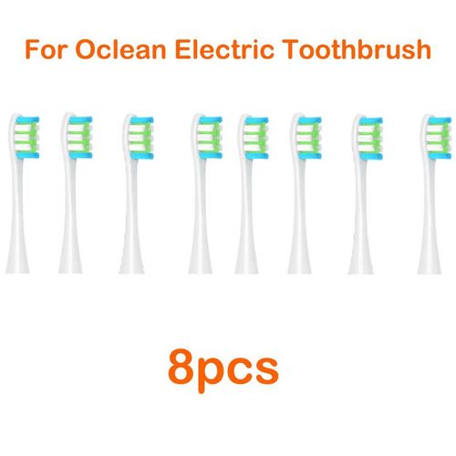 Ttes de brosse de rechange pour brosse  dents lectrique Oclean X PRO/Z1/F1/One/Air 2/SE Soft DuPont,emballes sous vide,4  16 pices - Type 8 WGreen