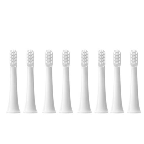 Ttes de brosse de rechange pour XIAOMI MIJIA T100,8 pices,brosse  dents lectrique sonique,aspirateur DuPont,buses adaptes  poils souples - Type 8White #A