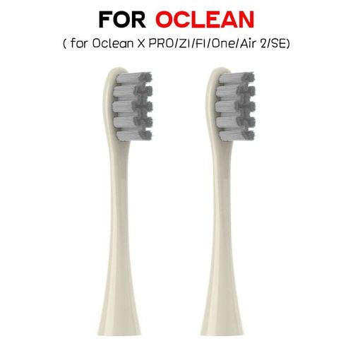 Ttes de brosse pour Oclean X PRO,Z1,F1,One,Air 2,SE,2,4,6,10,20,50,100 pices,ensemble de buses souples DuPont- 2pcs-B24351