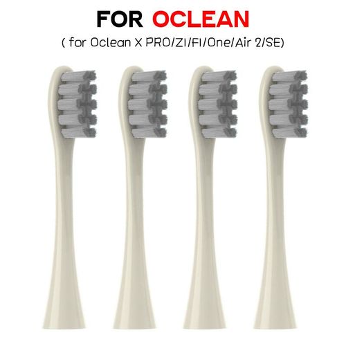 Ttes de brosse pour Oclean X PRO,Z1,F1,One,Air 2,SE,2,4,6,10,20,50,100 pices,ensemble de buses souples DuPont- 4pcs-B26968