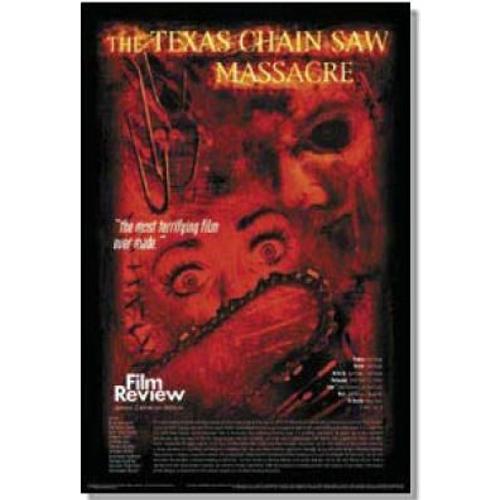 Texas Chainsaw Masscre - Film Review - Affiche / Poster Envoi En Tube